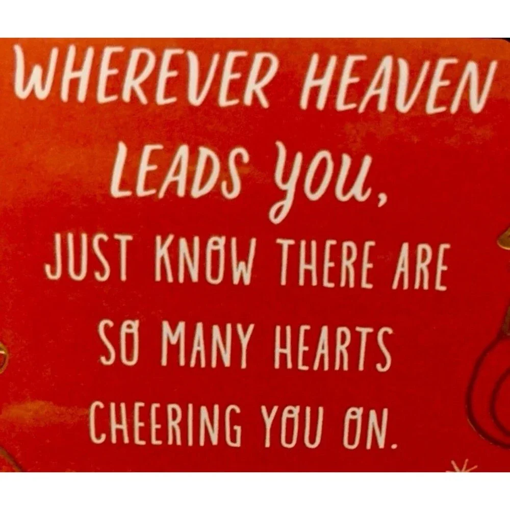 DaySpring Graduation Card – Wherever Heaven Leads You – Encouragement – New